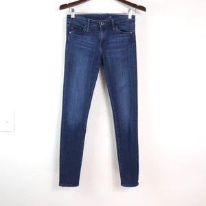 Jeans AG Adriano Goldschmied taglia 26 leggings alla caviglia super skinny blu - Foto 1 di 9