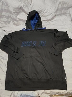 Sudadera con Capucha Pullover Dale Earnhardt Jr Chase Authentics Racing NEGRO/AZUL Para Hombres XL Foto 1 de 4
