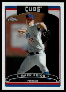 2006 TOPPS CHROME REFRACTOR Mark Prior Chicago Cubs #150 - Picture 1 of 2