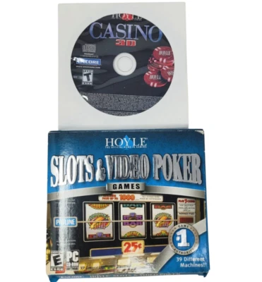 Hoyle Slots & Video Poker and 3D Casino (PC CD-ROM, 2005) Computer Games - Image 1 of 3