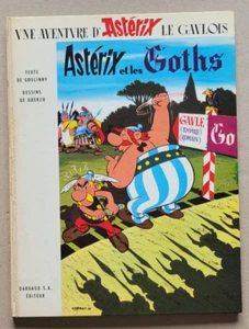 Astérix et les Goths UDERZO GOSCINNY éd Dargaud rééd 1ère éd 4è plat au menhir - Imagen 1 de 5