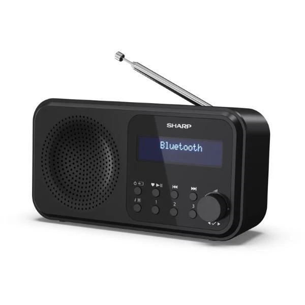 SHARP DR-P420(BK) RADIO DIGITALE PORTATILE DAB/DAB+ LCD MONOCROMATICO BLUETOOTH - Immagine 1 di 1
