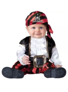 Pint Size Pirate 2 Piece Incharacter Costume Baby Infant 12-18 Months - Picture 1 of 1
