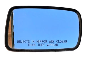 02-08 BMW 7 SERIES E65/E66 OEM RIGHT AUTO DIM HEATED MIRROR GLASS⭐51167028438⭐S1 - Picture 1 of 5