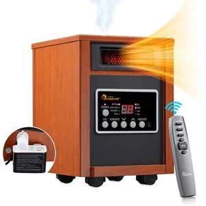 Dr Infrared Heater DR-998, 1500W, Space Heater with Humidifier, Oscillation Fan - Picture 1 of 7