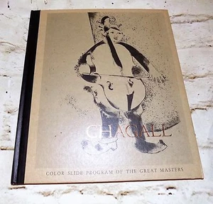 MARC CHAGALL Vintage 1969 Color Slide Program of the Great Master Book Hardcover - Picture 1 of 9