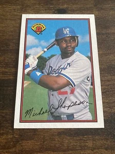 1989 Bowman #348 Mike Sharperson Los Angeles Dodgers D751* - Picture 1 of 1