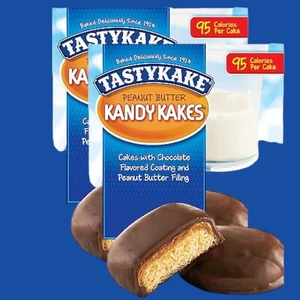 Tastykake Peanut Butter Kandy Kakes Tastycakes Candy Cakes Lot of 2 - Picture 1 of 2