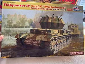 1:35 DRAGON -GERMAN TANK -FLAKPANZER IV KIT- NEW💥 WM078 - Picture 1 of 6