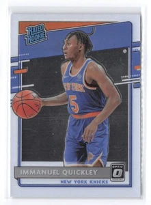 2020-21 Panini Donruss Optic Rated Rookie Immanuel Quickley #175 Rookie RC - Picture 1 of 2