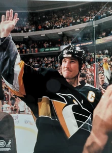 Licensed #66 Pittsburgh Penguins Mario Lemieux 8x10 Unsigned Gloss Photo - Picture 1 of 2