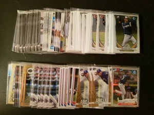 Orlando Arcia Rookie 101 ct Lot Milwaukee Brewers RC Bowman Chrome Heritage - Picture 1 of 2