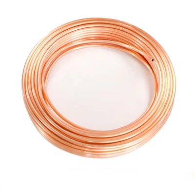 Kupferrohr Weich Kupfer Rohr Kupferrohrring 2/2.5/3/4/5/6/6.35/8/9/9.52/10/12mm - Bild 1 von 4