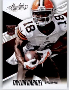 2014 Absolute Taylor Gabriel Rookie RC PWE Insert Browns #104 - Picture 1 of 2