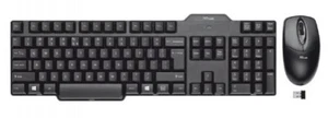 Trust Wireless Deskset Tastatur RF Wireless Schwarz (ITA Layout - QWERTY) - Bild 1 von 1