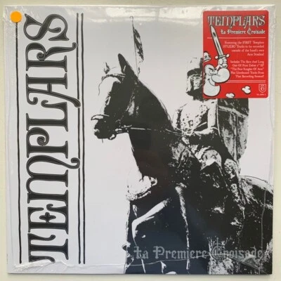 TEMPLARS "La Premiere Croisade" LP RECORD ORANGE VINYL LIMITED /111 NEW SEALED - Image 1 of 4