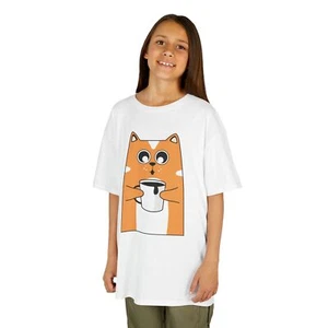 Playful Cat Kids Tee, Funny T-Shirt for Animal Lovers, Cute Youth Shirt, [...] - Picture 1 of 7