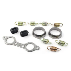Exhaust Muffler Manifold Gasket Spring Kit For Polaris Ranger RZR 800 EFI 08 - Picture 1 of 8