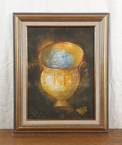Goldvase, Original Pastellgemälde, Stillleben, ukrainischer Künstler Spodenyuk - Bild 1 von 10