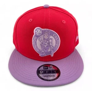 New Era Boston Celtics NBA Pink/Purple Color Pack 9Fifty Snapback Hat Cap NWT - Picture 1 of 5
