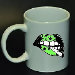 Taza de café Halloween taza de café de Navidad taza labio verde regalo para cualquier ocasión - Imagen 1 de 3