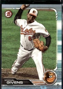 2019 Bowman #56 Mychal Givens Sky Blue #/499 - Picture 1 of 2
