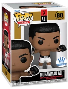 FUNKO POP! IKONEN MUHAMMAD ALI ARME ERHOBEN #80 NEU EXKLUSIVE BOXLEGENDE - Bild 1 von 1