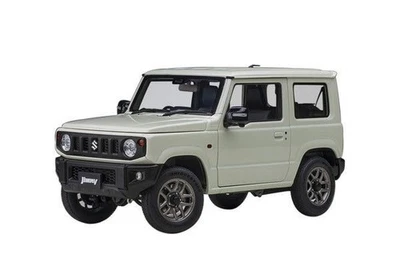 Nuova AUTOart 1/18 Suzuki Jimny (JB64) White Pearl Completed Mini Car 78505 - Immagine 1 di 4