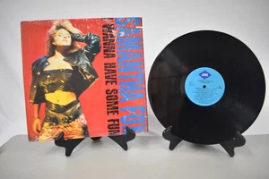 SAMANTHA FOX 12 IN SINGLE VINYL RECORD I WANNA HAVE SOME FUN IN SHRINK EX - Foto 1 di 2