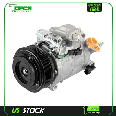 AC A/C Compressor For Ford Explorer Lincoln MKS MKT MKZ 3.5L 3.7L 2013-2018 - Image 1 of 4