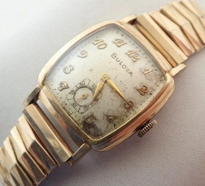 RELOJ PULSERA BULOVA SUIZO 17 JOYAS VINTAGE PARA HOMBRE Foto 1 de 4