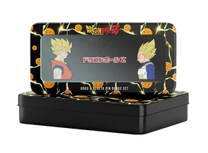 OFFICIAL DRAGON BALL Z GOKU & VEGETA PIN BADGE SET By KOYO DRAGONBALL BRAND NEW! - Picture 1 of 1