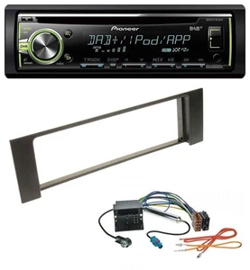 Pioneer DAB USB MP3 AUX CD Autoradio für Audi A4 00-04 B6 Quadlock Fakra - Bild 1 von 7