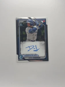 2024 Bowman #CPA-DGN David Guzman Chrome Prospects Autografi - Foto 1 di 2