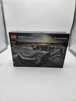 LEGO Technic Koenigsegg Jesko Absolut Grey Hypercar 42173- Open Box- 1 Open Bag - Image 1 of 3