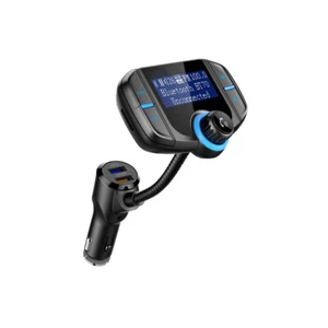 In-Car Bluetooth/Wireless FM Transmitter MP3 Radio Adapter Car Kit USB Charger - Picture 1 of 9