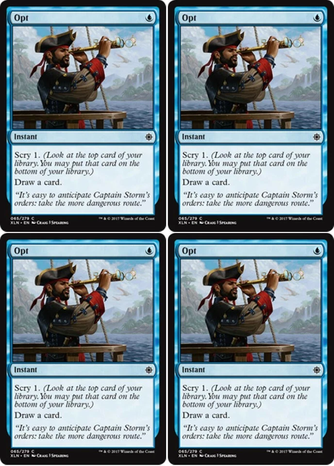 MTG - 4x OPT - Ixalan (C) - Image 1 of 1