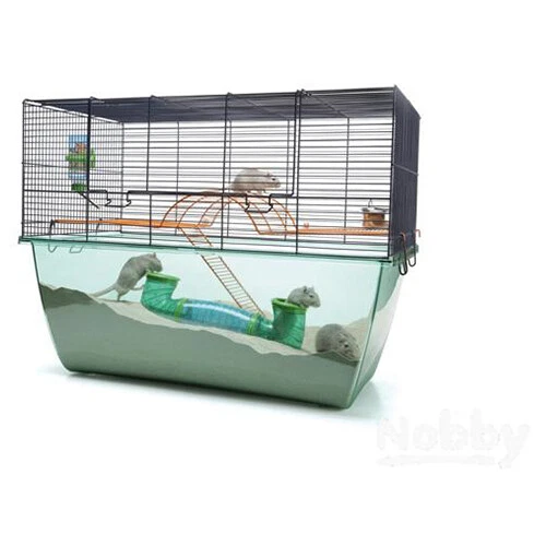 Nobby Nagerheim Habitat XL für Hamster/Mäuse, Plexiglas Terrarium 70x37x51cm - Bild 1 von 1