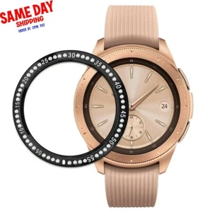 Wysokiej jakości Bling Diamond Ramka Pierścień Cover do Samsung Galaxy Watch 42mm SM-R815U - Zdjęcie 1 z 1