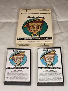 SPIKE JONES THE CRAZIEST SHOW ON EARTH - 2 Audio Cassette Box Set - Picture 1 of 7