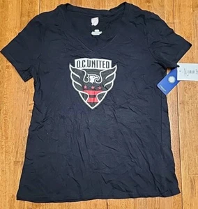 2 MLS D.C. United T-shirt, Black, Size 2XL - Picture 1 of 2