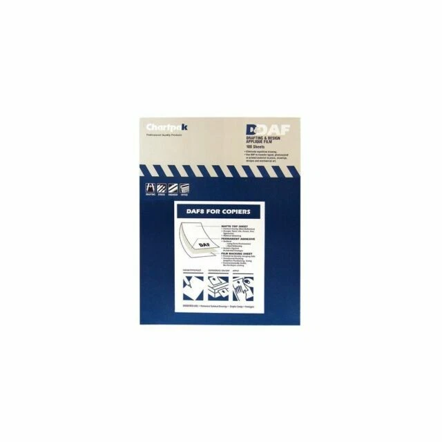 Chartpak DAF8 Applique Drafting Film