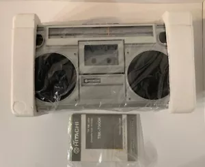 NEW NOS Vintage HITACHI TRK-7000H Stereo Radio Cassette Boombox w/ Box RARE MINT - Picture 1 of 24