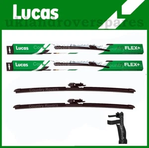 MERCEDES E CLASS (W211) WIPER BLADES 2003 to 2009 LUCAS QUALITY BRAND 2 x 26" - Picture 1 of 13