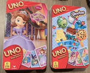 Shopkins & Sophia the First Card Game w/Special Edition Collector's Tins - Picture 1 of 3