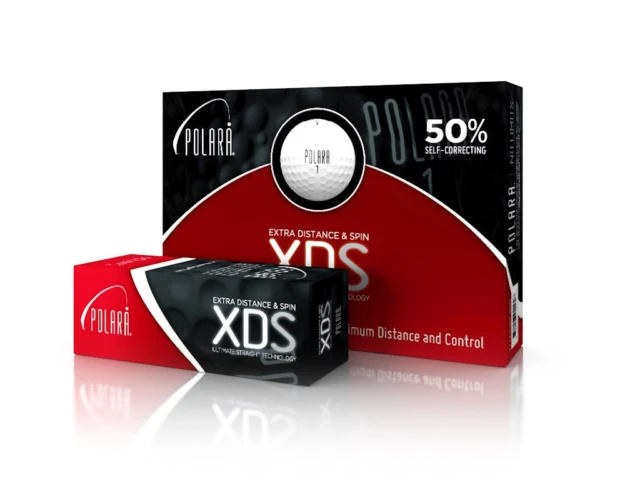 Polara XDS2BALX6 XDS 3 Piece Golf Balls - 12 Pieces