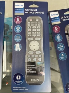 Philips Backlit 8-Device Universal Remote Control, Brushed Graphite, SRP8121G/27 - Picture 1 of 1
