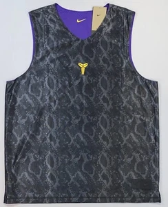 Nike Kobe Bryant Dri-Fit Snakeskin Jersey Basketball FZ0934-010 Mens Size M New - Picture 1 of 6