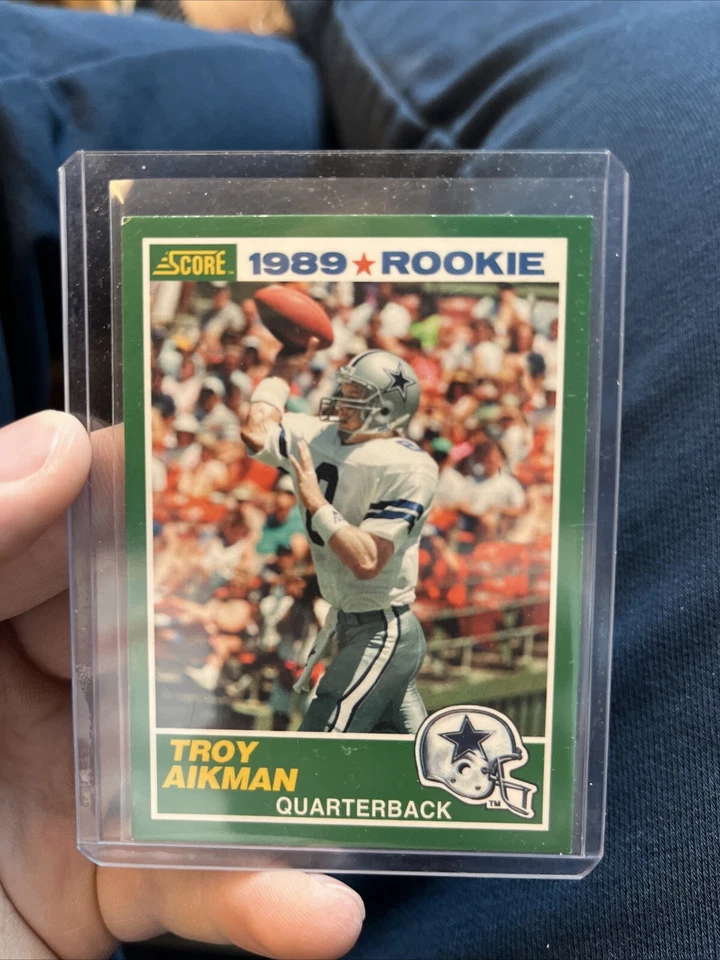 2012 Score Rookie Flashbacks Reprint Troy Aikman #270 HOF DALLAS COWBOYS SSP ! - Image 1 of 2