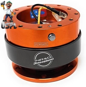 New NRG Innovations FORGED Gen. 2 Quick Release SRK-200OR +USPL Air Freshener - Picture 1 of 7
